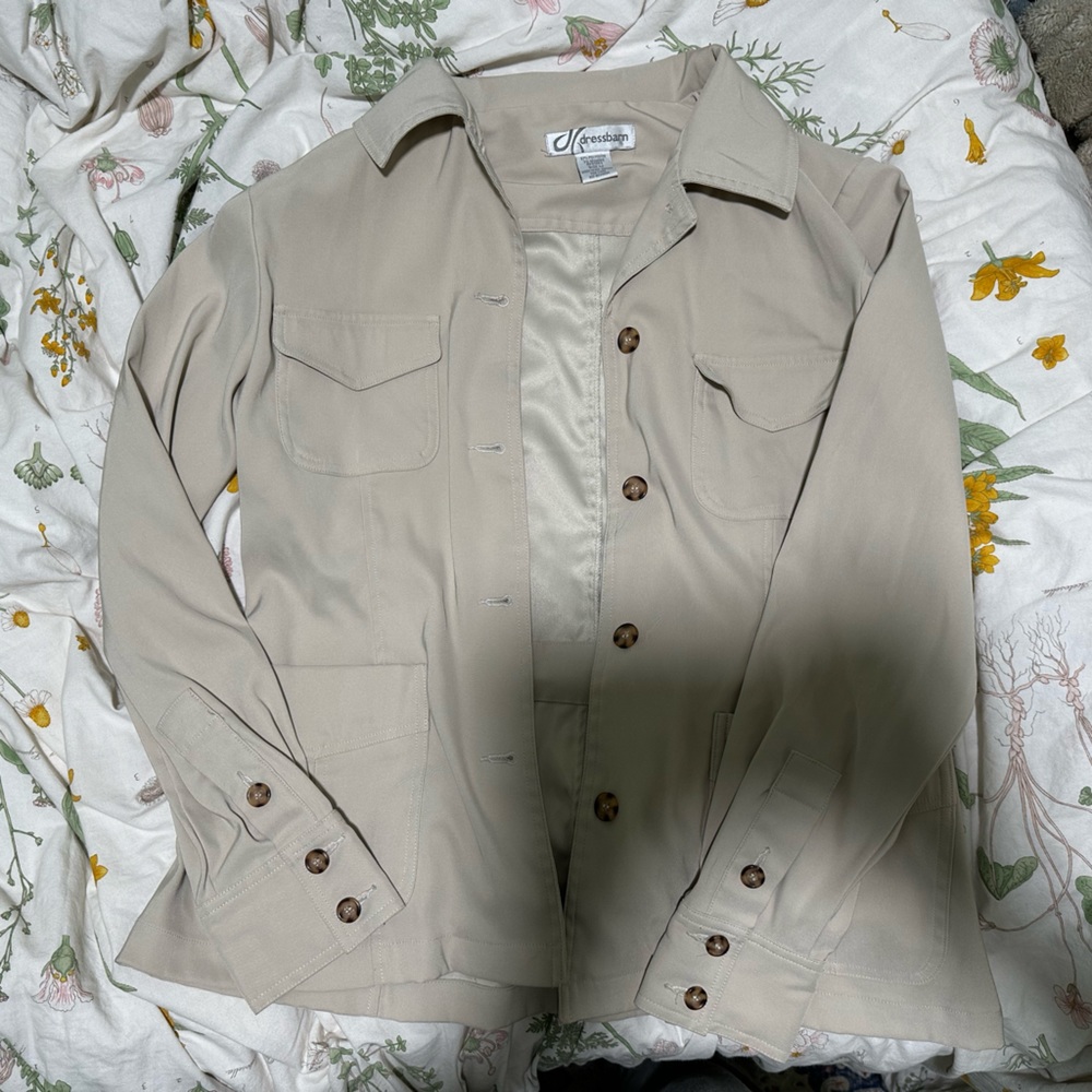 Beige blazer